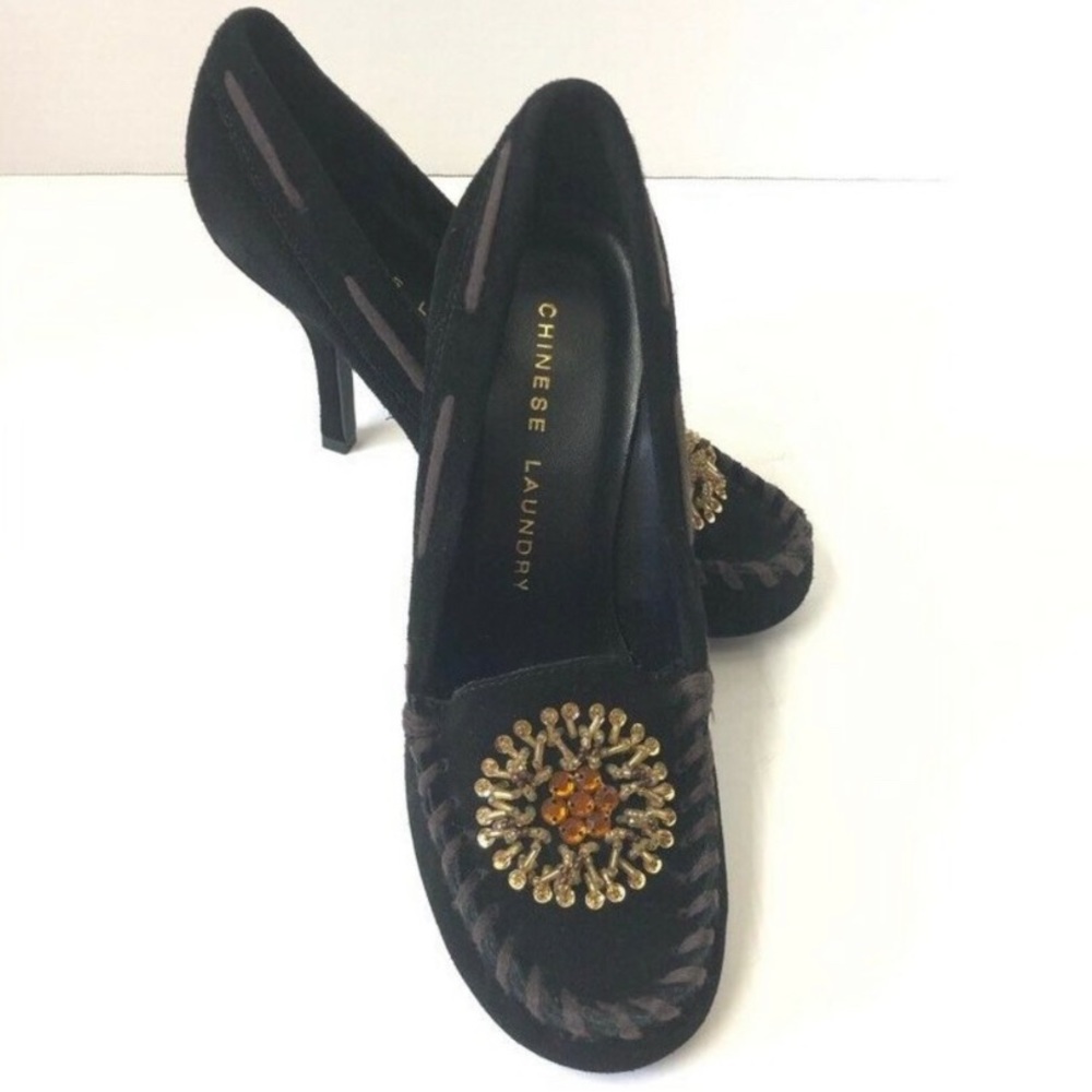 New Chinese Laundry Cammie Embellished Pump Heels 👠
